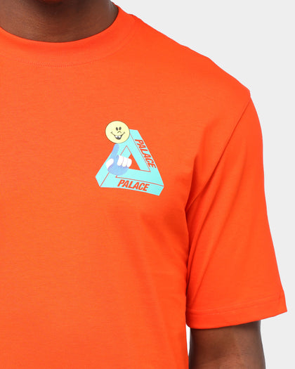 Palace Men's Tri-Smiler T-Shirt Orange Red
