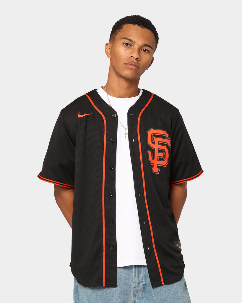 Nike x MLB San Francisco Giants Offical Rep Home Jersey Black