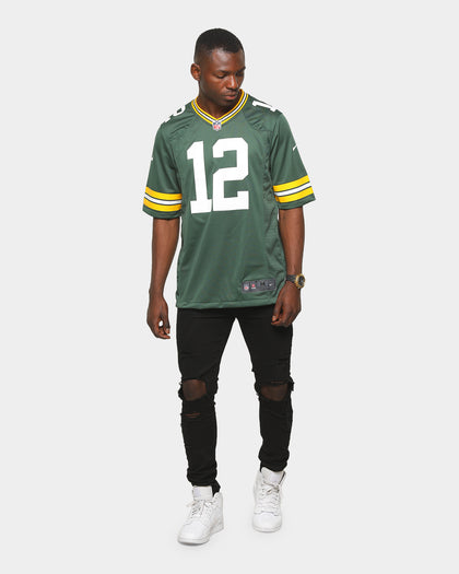 Nike Green Bay Packers Aaron Rodgers Game TC Jersey Fir