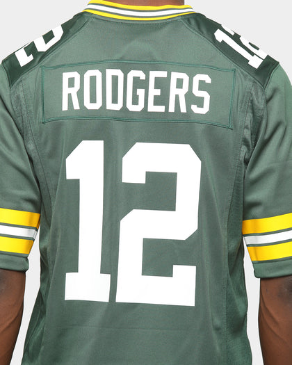 Nike Green Bay Packers Aaron Rodgers Game TC Jersey Fir