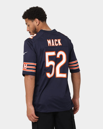 Nike Chicago Bears Khalil Mack Game TC Jersey Marine Blue