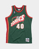 Mitchell & Ness Seattle Sonics Shawn Kemp '95-'96 #40 Swingman Jersey Green