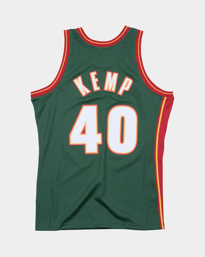 Mitchell & Ness Seattle Sonics Shawn Kemp '95-'96 #40 Swingman Jersey Green