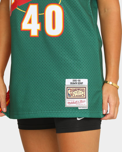 Mitchell & Ness Seattle Sonics Shawn Kemp '95-'96 #40 Swingman Jersey Green