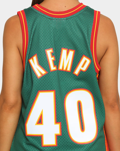 Mitchell & Ness Seattle Sonics Shawn Kemp '95-'96 #40 Swingman Jersey Green
