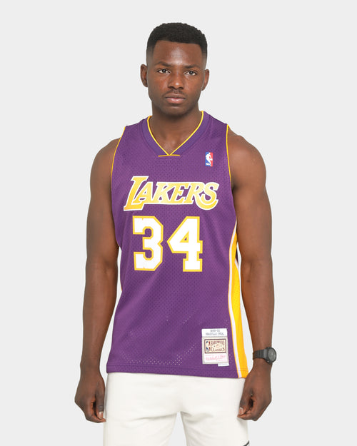 Mitchell & Ness Los Angeles Lakers Shaquille O'Neal '99-'00 #34 Swingman Jersey Purple