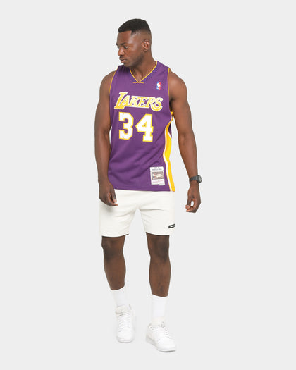Mitchell & Ness Los Angeles Lakers Shaquille O'Neal '99-'00 #34 Swingman Jersey Purple