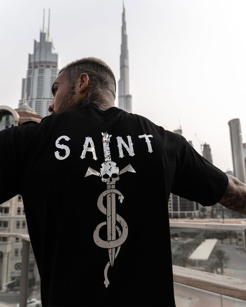 Saint Morta Daggers Lafayette T-Shirt Black/Silver