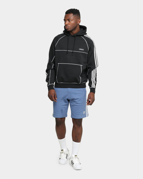 Adidas Contrast Stitch Hoodie Black