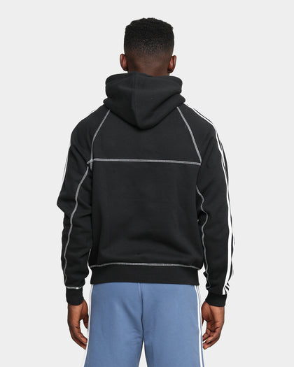 Adidas Contrast Stitch Hoodie Black