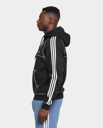 Adidas Contrast Stitch Hoodie Black