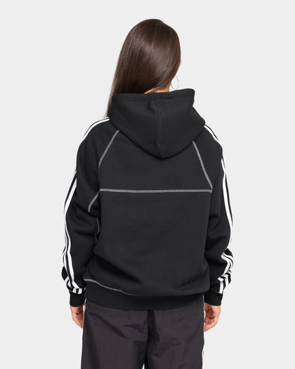 Adidas Contrast Stitch Hoodie Black