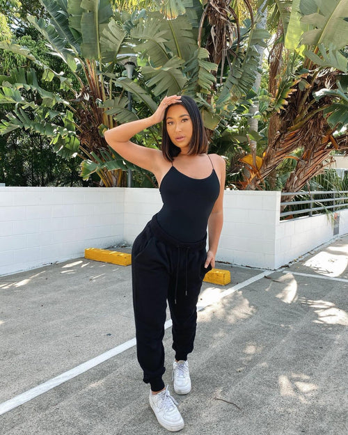 EN ES Women's Bodysuit Black