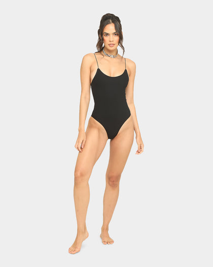 EN ES Women's Bodysuit Black
