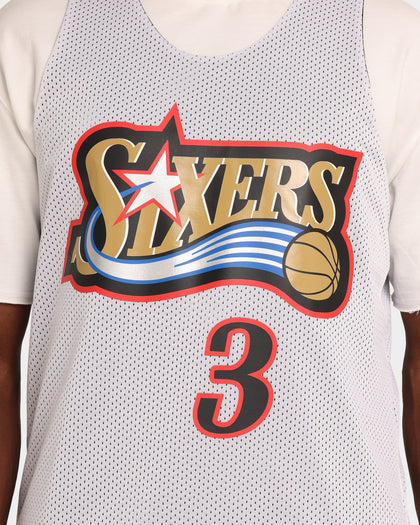 Mitchell & Ness Philadelphia 76ers REV Mesh Iverson #96 Tank Black