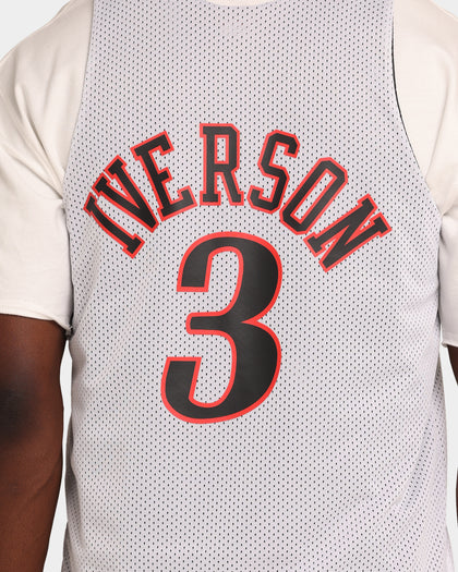 Mitchell & Ness Philadelphia 76ers REV Mesh Iverson #96 Tank Black