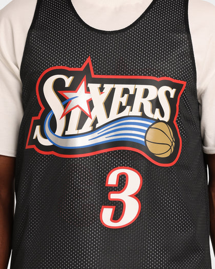 Mitchell & Ness Philadelphia 76ers REV Mesh Iverson #96 Tank Black