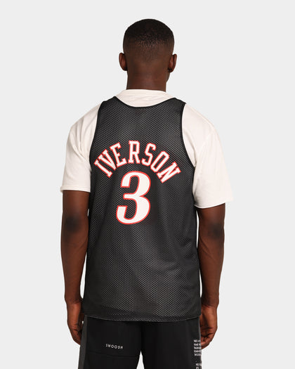 Mitchell & Ness Philadelphia 76ers REV Mesh Iverson #96 Tank Black