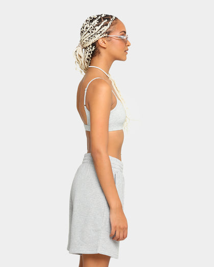 EN ES Women's Easy Wear Bralette Grey Marle