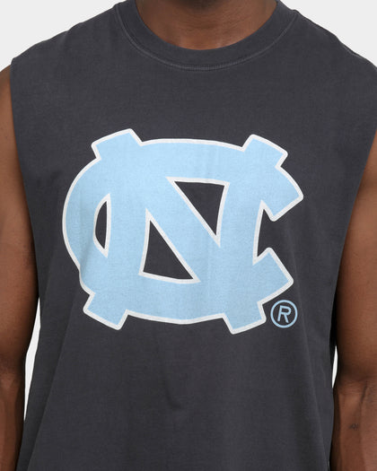 NATIONAL COLLEGIATE ATHLETIC ASSC UNC Team Crest Faded Muscle Vintage Black