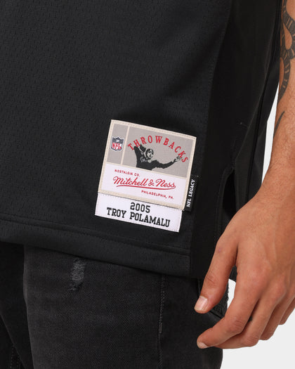 Mitchell & Ness Pittsburgh Steelers Troy Polamalu #43 '05 Legacy Jersey Black