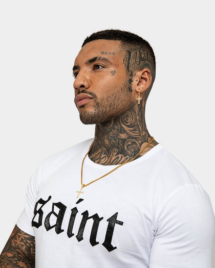 Saint Morta Cambronne Snake El Duplo T-Shirt White/Black