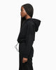 EN ES Women's Social Grace Cropped Hoodie Black