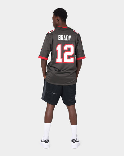 Nike Men's Tom Brady # 12 Tampa Bay Buccaneers NFL Game Jersey Deep Pewter
