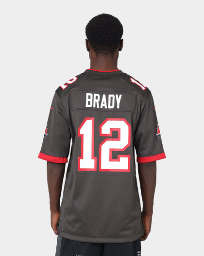 Nike Men's Tom Brady # 12 Tampa Bay Buccaneers NFL Game Jersey Deep Pewter