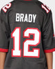 Nike Men's Tom Brady # 12 Tampa Bay Buccaneers NFL Game Jersey Deep Pewter