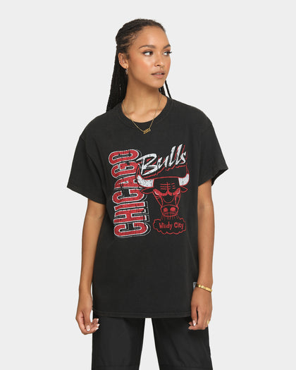 Mitchell & Ness Chicago Bulls Windy City Vintage T-Shirt Vintage Black