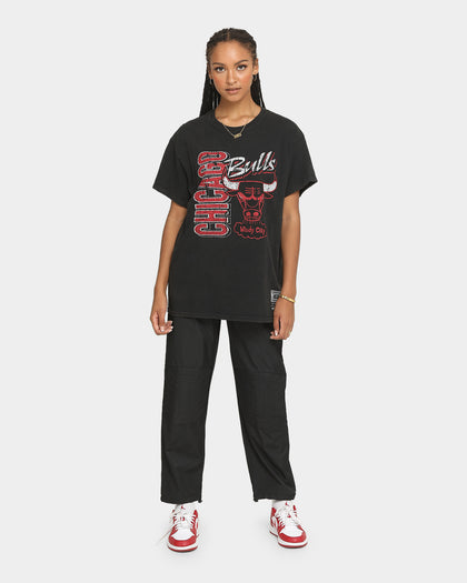 Mitchell & Ness Chicago Bulls Windy City Vintage T-Shirt Vintage Black