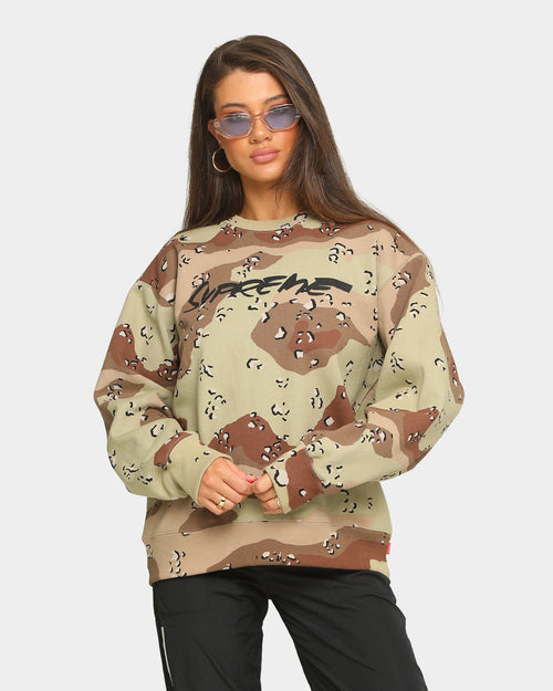 Supreme Futura Logo Crew Camo
