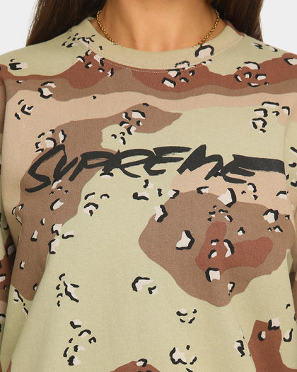 Supreme Futura Logo Crew Camo