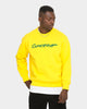 Supreme Futura Logo Crew Yellow