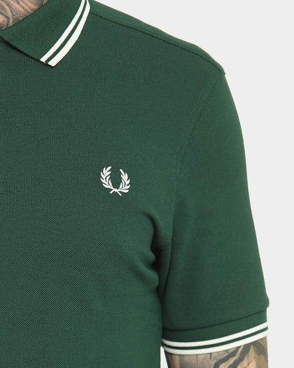 Fred Perry Twin Tipped Polo Shirt Ivy Green