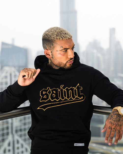 Saint Morta Westside New Age Hoodie Black/Gold