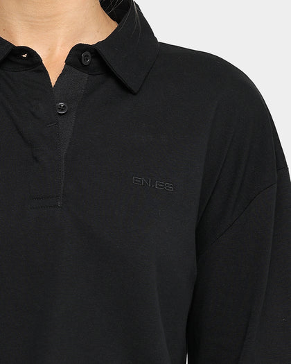 EN ES Women's Endless Rugby Top Black