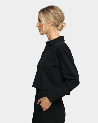 EN ES Women's Endless Rugby Top Black