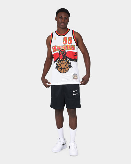 Mitchell & Ness Atlanta Hawks Dikembe Mutombo '96-'97 NBA Swingman Jersey White
