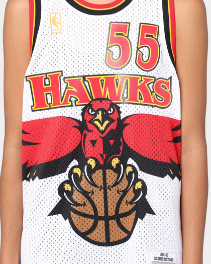 Mitchell & Ness Atlanta Hawks Dikembe Mutombo '96-'97 NBA Swingman Jersey White