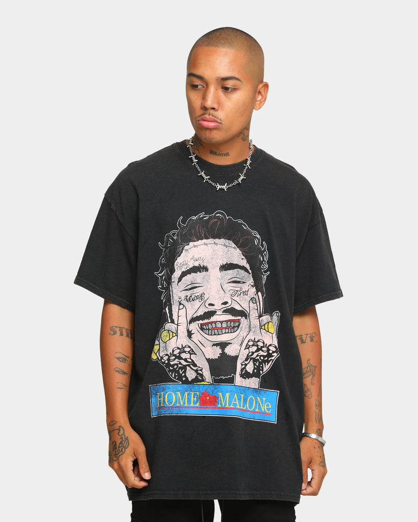 Goat Crew Home Malone Vintage T-Shirt Black Wash | Culture Kings
