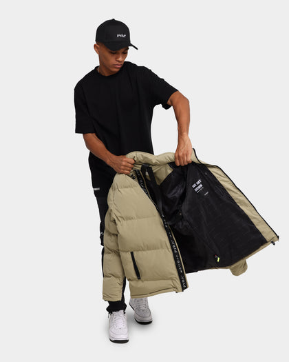 PYRA Padded Puffa Jacket Olive