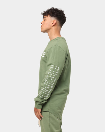 Dead Studios Rival Long Sleeve T-Shirt Olive Green