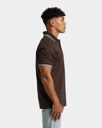 Fred Perry Twin Tipped Fred Perry Shirt Chocolate