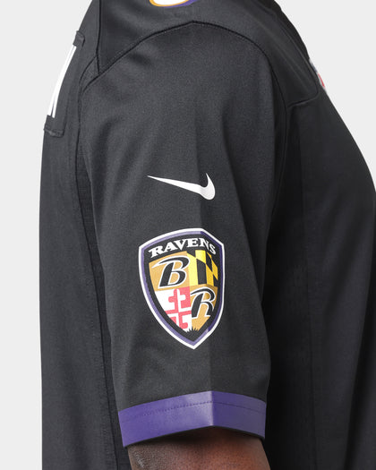 Nike Baltimore Ravens Lamar Jackson #8 Alternate NFL Jersey Black