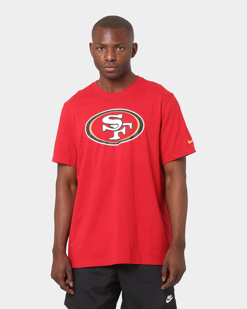 Nike San Francisco 49ers Logo Essential T-Shirt Gym Red | Culture Kings