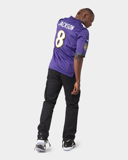 Nike Baltimore Ravens Lamar Jackson #8 Limited NFL Jersey New Orchid