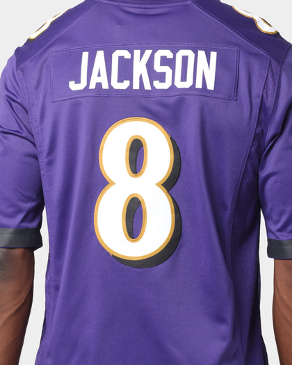 Nike Baltimore Ravens Lamar Jackson #8 Limited NFL Jersey New Orchid