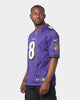 Nike Baltimore Ravens Lamar Jackson #8 Limited NFL Jersey New Orchid
